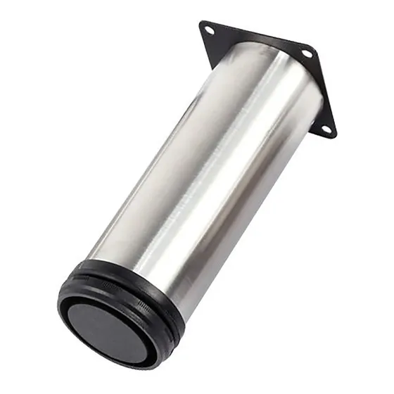 Pata Para Mueble De Acero Cromado  De 15 Cm (4 Unidades)
