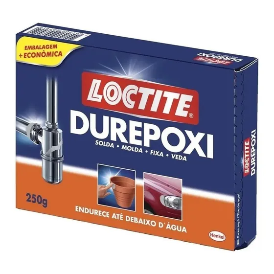 Durepoxi Massa Adesiva Epóxi 250g Loctite Original