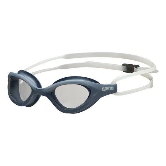 Antiparras de Natación Arena U 365 Color Azul Petróleo Lentes Transparentes para Entrenamiento Visión Amplia muy Cómodas Pileta Unisex