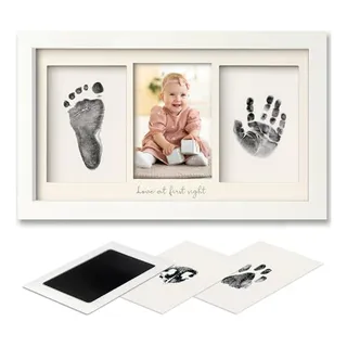 Kit De Huellas De Bebé Sin Tinta - Para Manos Y Pies, Patas Kit De Huellas De Bebé Sin Tinta - Para Manos Y Pies, Patas