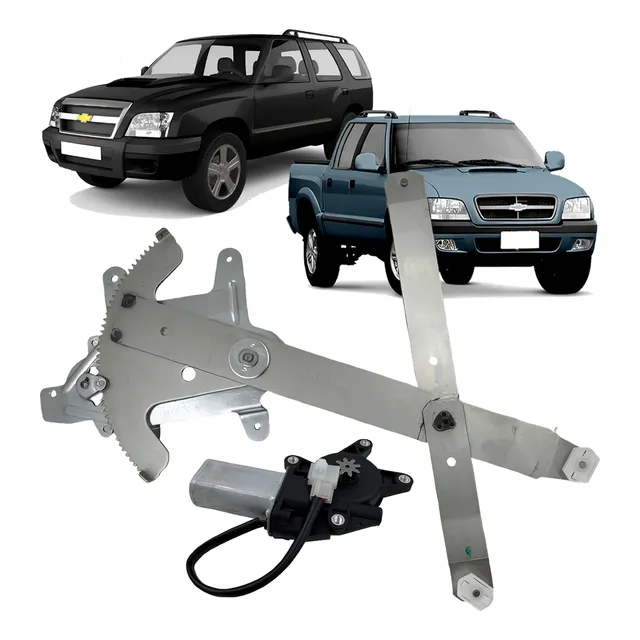 Máquina Vidro Elét Dianteira S10 Blazer 95 A 2011 Com Motor