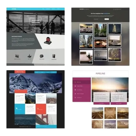 Pack Com 5.000 Templates Html5 Modelos Responsivos Editáveis