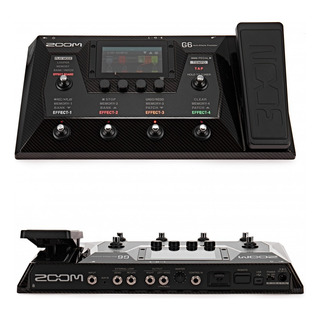 Zoom G6 Pedalera Multiefectos Guitarra + Rocker Music Zoom G6 Pedalera Multiefectos Guitarra + Rocker Music