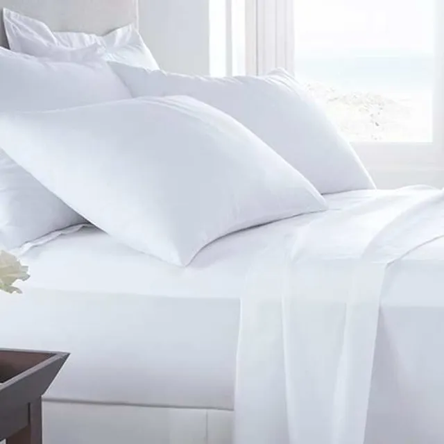 Sabanas 100% Algodon Pima   - 400 Hilos -talla  Queen Blanco
