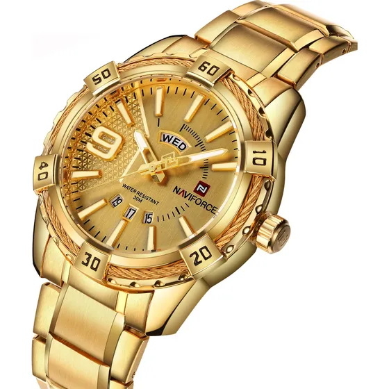 Relojes Clásicos De Lujo Naviforce Para Hombre Reloj De Puls