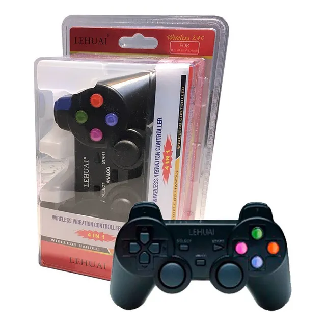 Joystick Control Alambrico Lehuai Compatible Pc P1 P2 P3 Usb
