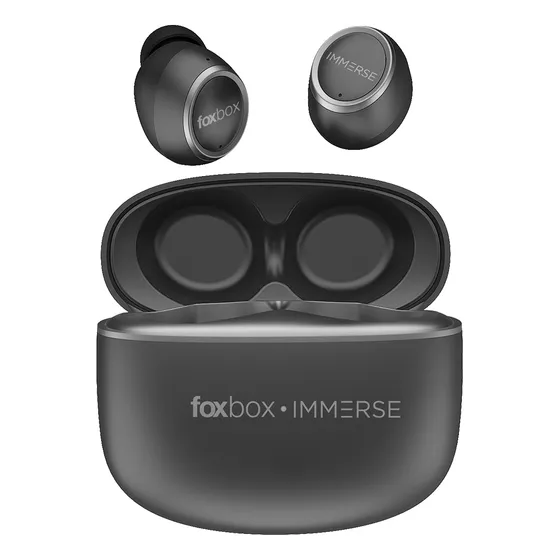 Auricular Inalámbrico Foxbox Boost Immerse Buds Negro, Anc