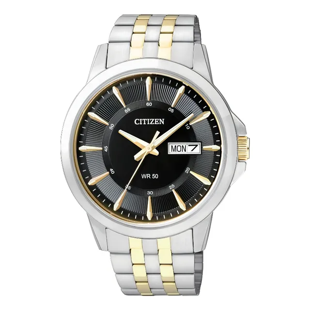 Reloj Citizen 60676 Bf2018-52e Quartz Hombre *watchsalas* Color del fondo Negro 60676