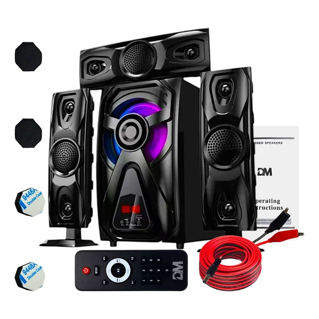 Dmy7 Juego De Bocinas Inalámbrica Bluetooth, Usb Sw Y Contro
