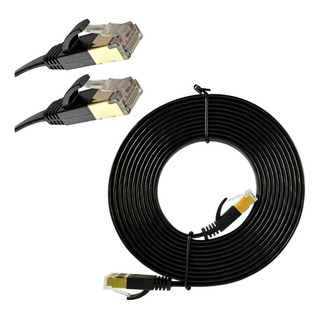 Cable Red Plano Categoría 7 Cat7 Rj45 Utp Ethernet 3 Metros Cable Red Plano Categoría 7 Cat7 Rj45 Utp Ethernet 3 Metros