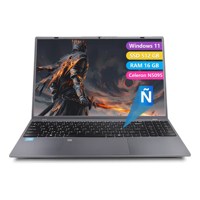 Laptop 2 En 1 Celeron N5095 16gb Ram 512gb Ssd 15.6in