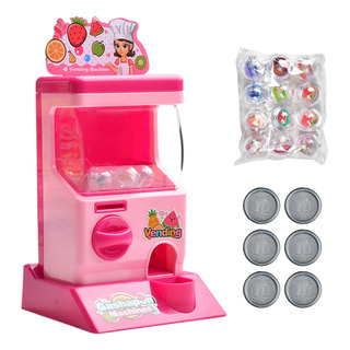 (a) Máquina Expendedora, Minicápsulas, Juego De Juguete Gash (a) Máquina Expendedora, Minicápsulas, Juego De Juguete Gash
