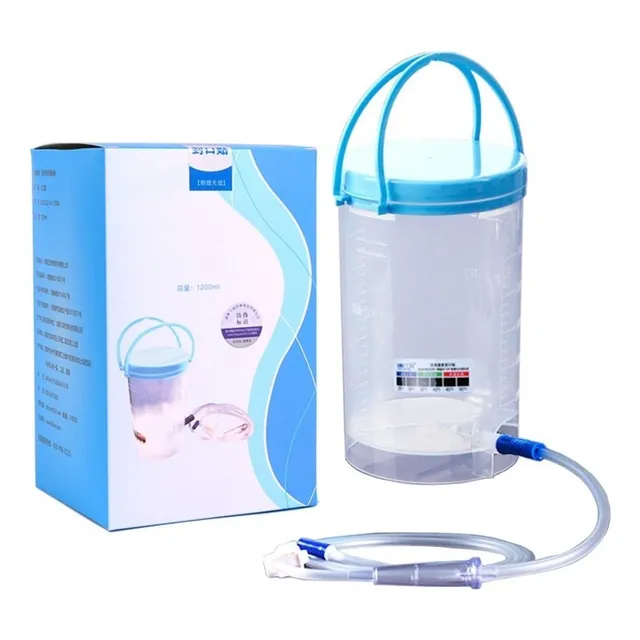 Kit De Enema Reutilizable De 1200 Ml Para Limpiar Colon Duch