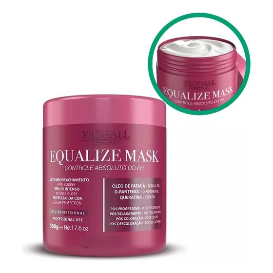 Máscara Neutralizante Ph Equalize Mask Prohall Pós Química