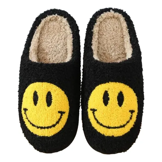 Pantuflas Shein Carita Feliz Unisex