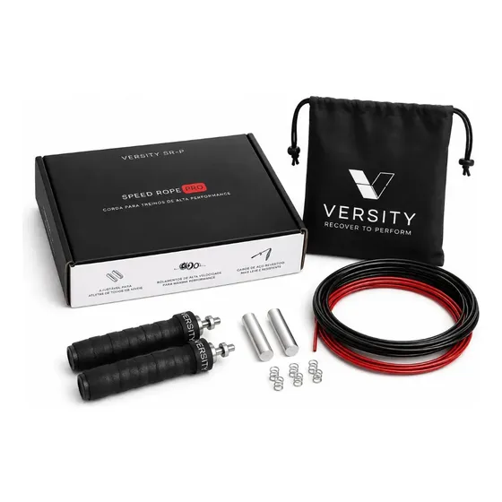 Corda De Pular Profissional Crossfit Ajustável Com Rolamento Versity Speed Rope