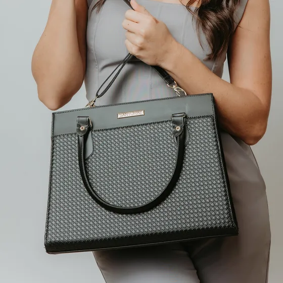 Bolsa Grande feminina tote tiracolo com alça transversal de ombro resistente espaçosa com forro interno e bolso interno