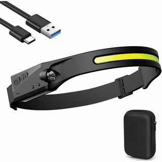 Lámpara Led Con Sensor Usb Recargable De 4000lm, 6 Modos Lámpara Led Con Sensor Usb Recargable De 4000lm, 6 Modos