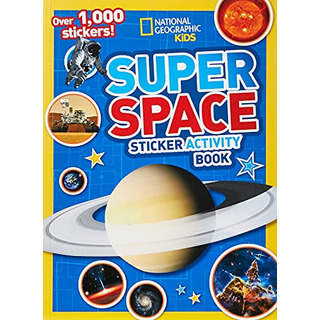 Libro De Actividades Con Pegatinas Super Space Para Niños De Libro De Actividades Con Pegatinas Super Space Para Niños De