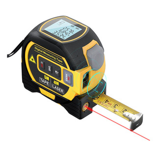 Telêmetro A Laser 3in1 5m Régua De Fita Métrica Display Lcd Telêmetro A Laser 3in1 5m Régua De Fita Métrica Display Lcd