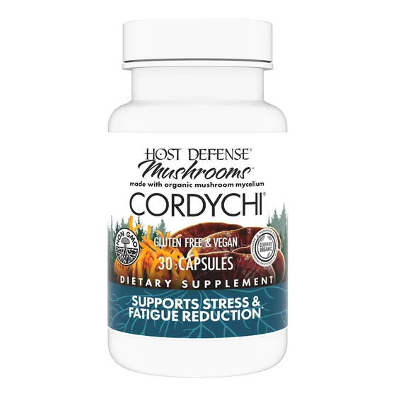 Cápsulas Supplement Host Defense Cordychi 30 Cápsulas
