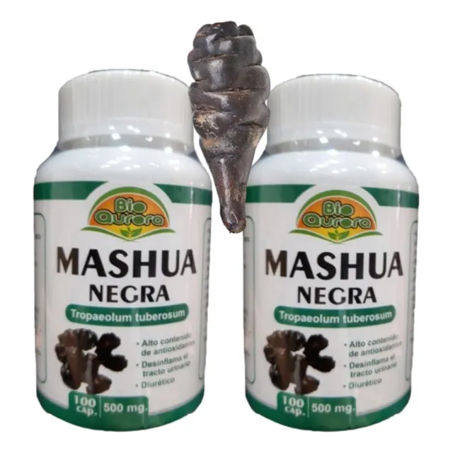 Mashua Negra 200 Capsulas X 500mg - Con Registro Sanitario