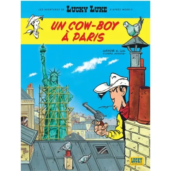 Libro Lucky Luke- Un Cow-boy À Paris- Morris- Libro Frances