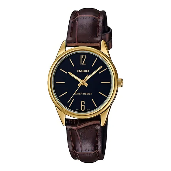 Reloj Para Mujer Casio Ltp_v005gl_9a Marron