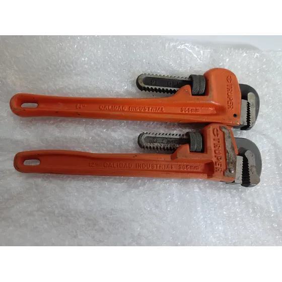 Llaves Inglesas De 12 Y 14 Pulgadas Truper