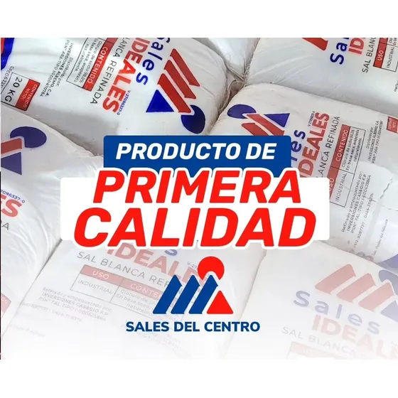 Ideal Sal Molida Blanca (cloruro De Sodio) 20 Kg
