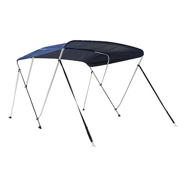 Toldo Para Lancha Bimini Top Aluminio 3 Arco Azul O Negro