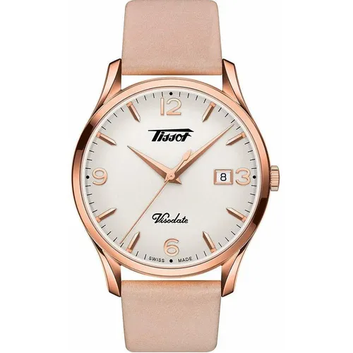 Reloj Hombre Tissot T1184103627 Cuarzo Pulso Oro Rosa En