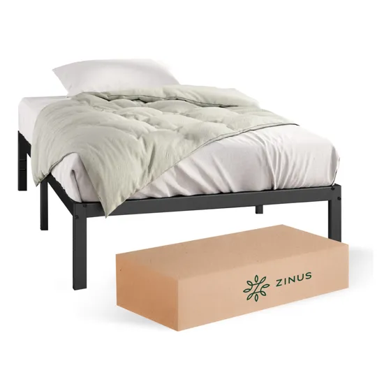 Zinus Justin | Base De Cama Individual De Metal Resistente
