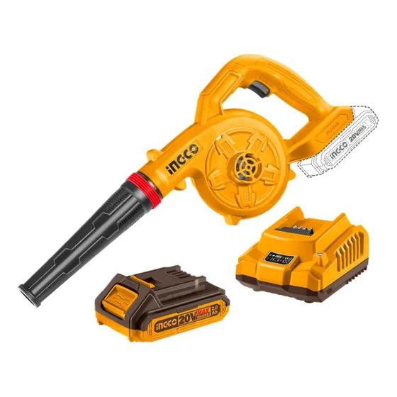 Sopladora Inalámbrica 2 en 1 + Batería 2AH + Cargador Ingco CABLI200281