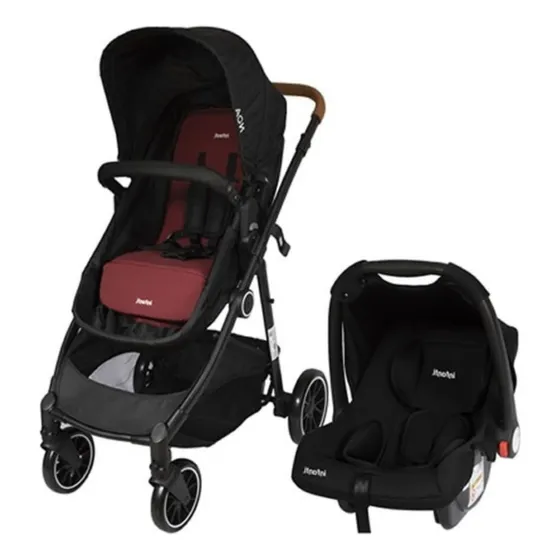 Coche Para Bebé Noa Travel System Infanti Color Rojo