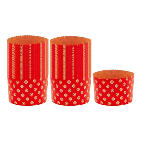 100 De Papel Para Hornear, Envoltorios Para 9 Cm X 8,5 Cm B