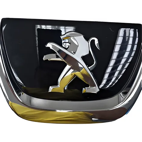Emblema Parachoque Delantero Peugeot 408 Original 