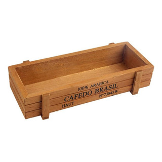 Macetero Rectangular De Madera Para Guardar Artículos Divers Macetero Rectangular De Madera Para Guardar Artículos Divers