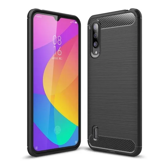 Funda Tpu Antigolpe Carbono Para Xiaomi Mi A3