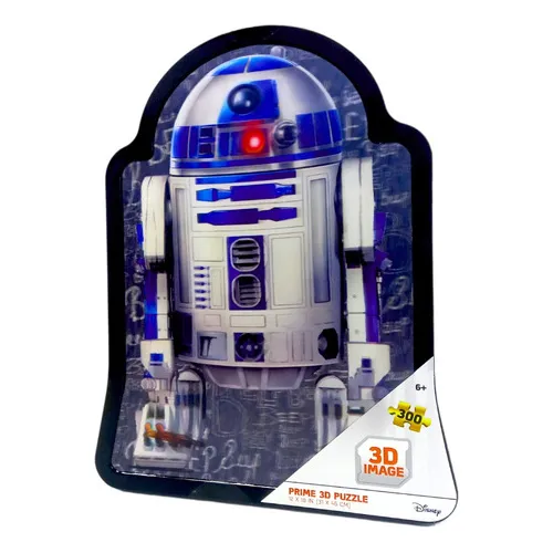 Puzzle Rompecabezas 3d Lata Star Wars R2-d2 Robot 300 Piezas