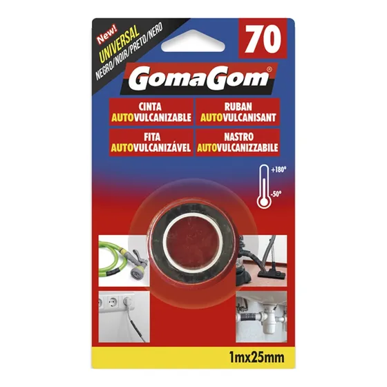 Cinta Autovulcanizable 25mmx1mt Gomagom N°70