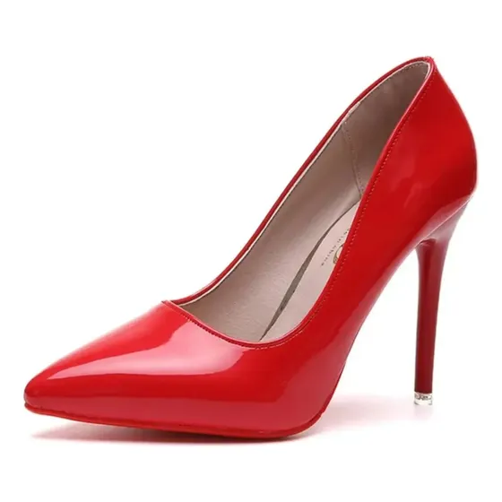 Stilettos Dama Color Negro