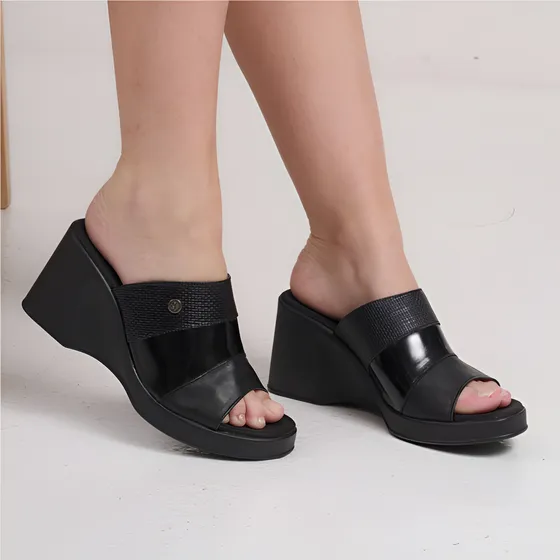 Sandalias Mujer Citadina Cuero Plataforma Livianas Mannes