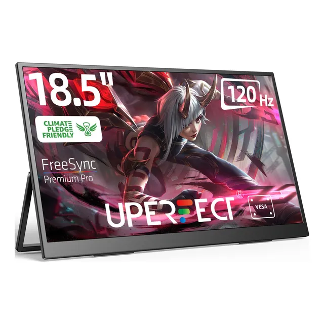 Uperfect Monitor Portátil 18.5 1080p 120hz Pc Gamer Pantalla