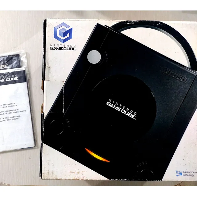 Caja De Nintendo Gamecube + Manual E Inserts