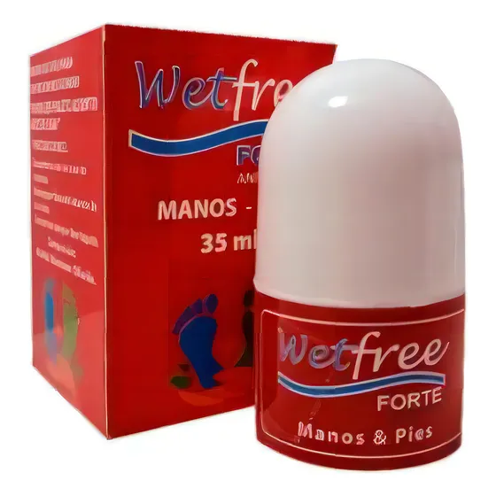 Wetfree Antitranspirante Forte Roll on - Neutra - Unidad - 35 mL - 50 g