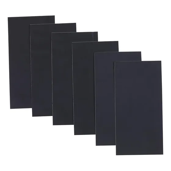 Parche Reparacion I-mart 6 Pieza Color Negro Nailon Para 8.0