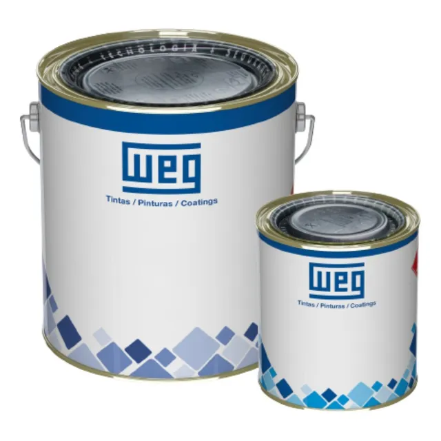 Tinta Weg Epóxi Dupla Função W-poxi Erd 322  Laranja - 3,6 L