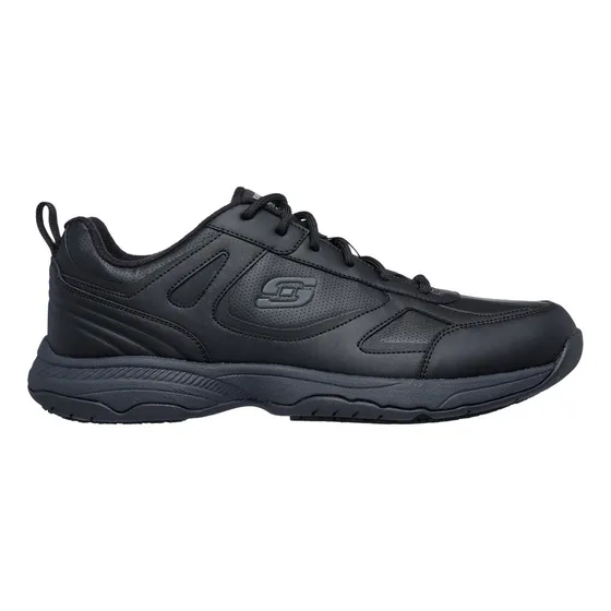 Zapatos Skechers Dighton Sr Negro Hombre Antideslizantes