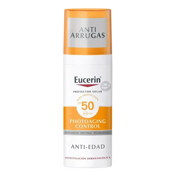 Protector Solar Antiedad Eucerin Photoaging Fps 50 50ml | Cuotas sin interés